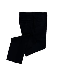 Pantalone Flanella Pura Lana Classico senza Pence
