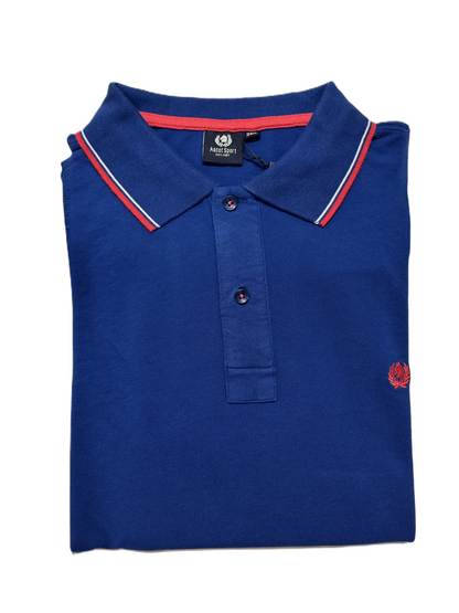 Polo Mezza Manica Taglie Forti in Piquet Ascot 88-557