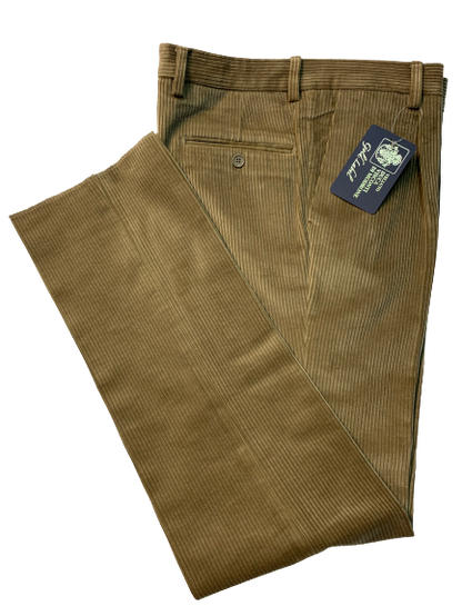 Pantalone Flexus Velluto Classico con Pence Drop 4 Duca Visconti di Modrone