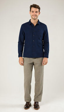 Pantalone Puro Lino Senza Pence