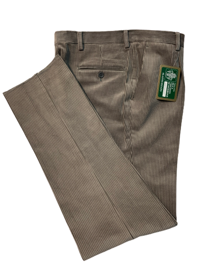 Pantalone Flexus Velluto Classico con Pence Drop 4 Duca Visconti di Modrone