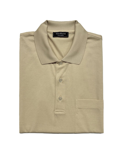 Polo Mezza Manica Nino Marini in Filo di Scozia XANIN82300