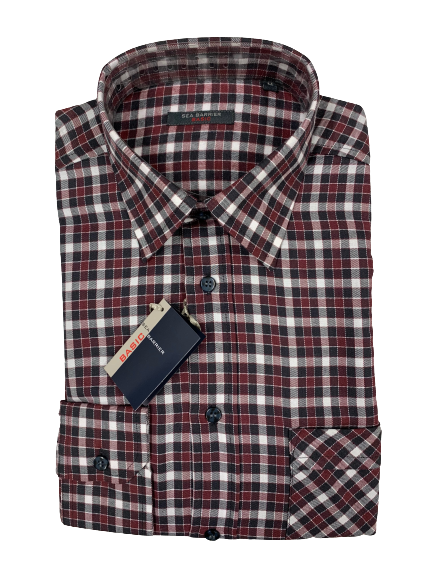Camicia Fassa Manica Lunga Sea Barrier - Blocco94