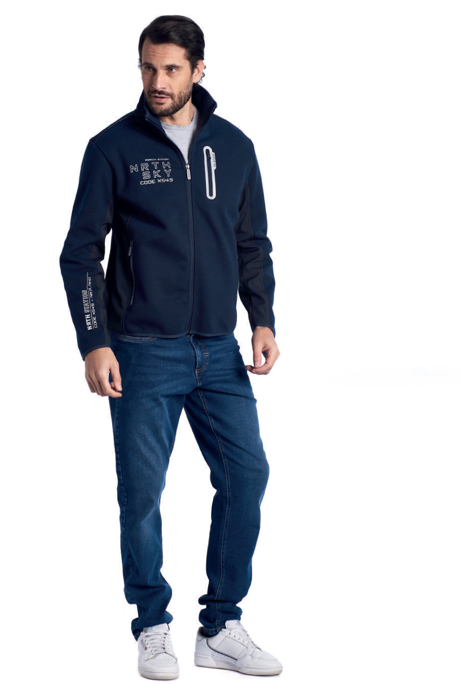 Felpa Tecnica 14F9361 Be Board Colore Grafite - Blocco94