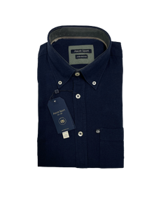 Camicia Misto Lino Manica Lunga Ascot 15562-209 Colore 60 - Blocco94