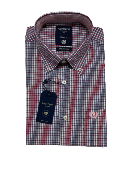 Camicia Manica Lunga Ascot 15573-212 Colore 83 - Blocco94