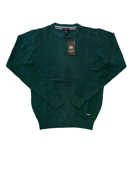 Girocollo Manica Lunga in Cotone Ascot Verde - Blocco94