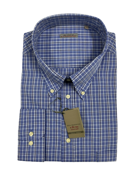 Camicia Elba Conf Manica Lunga Sea Barrier Taglie Forti Colore 204 - Blocco94