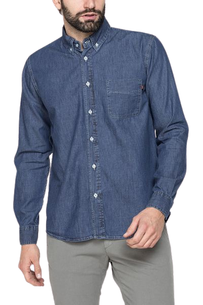 Camicia Jeans 205A/1005A Carrera Denim Scuro - Blocco94