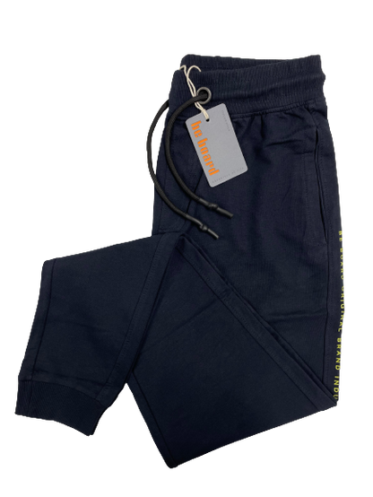 Pantalone in Felpa Leggera 21P9321 Be Board Blu - Blocco94