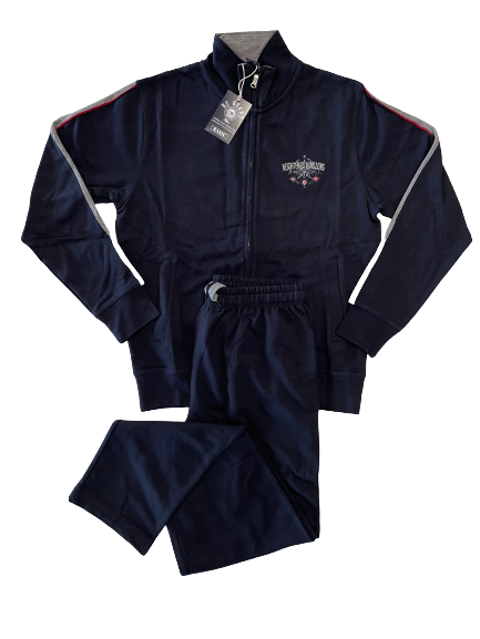 Tuta in Felpa Leggera 21T9463 Be Board Giacca Blu Pantalone Blu - Blocco94