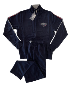 Tuta in Felpa Leggera 21T9463 Be Board Giacca Blu Pantalone Blu - Blocco94