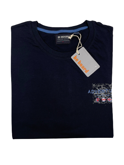 Girocollo Mezza Manica 22H9701C Be Board Taglie Forti Blu - Blocco94
