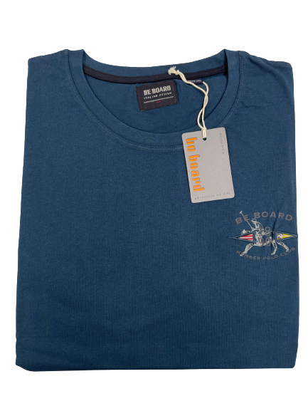 Maglia Mezza Manica 22H9702Big Cobalto Be Board Taglie Forti - Blocco94