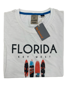 Girocollo Mezza Manica 22H9728 Be Board Bianco - Blocco94