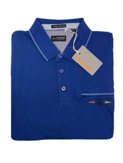 Polo Mezza Manica con Taschino 22L9613C Be Board Taglie Forti Oltrmare - Blocco94