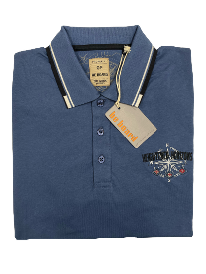 Polo Mezza Manica 22L9625C Be Board Taglie Forti Tempesta - Blocco94