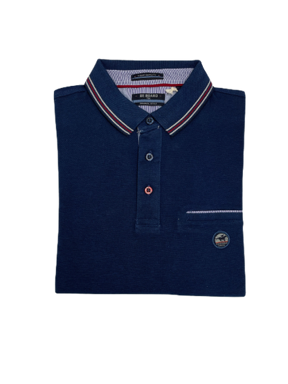 Polo Manica Lunga con Taschino 31M9205 Be board Tampone Oxford - Blocco94