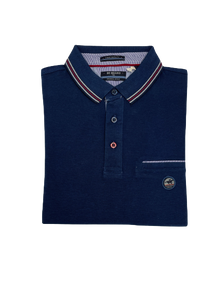 Polo Be Board Manica Lunga 31M9205C Taglie Forti Tampone Oxford - Blocco94