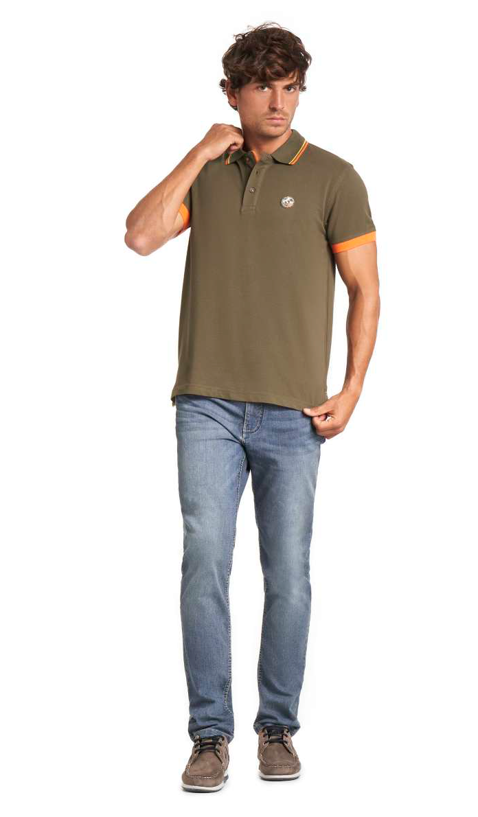 Polo Mezza Manica in Piquet 32L9607 Be Board - Blocco94