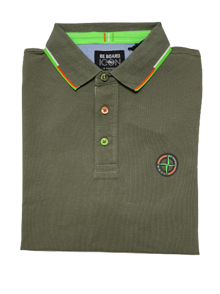 Polo Mezza Manica in Piquet 32L9611 Be Board - Blocco94