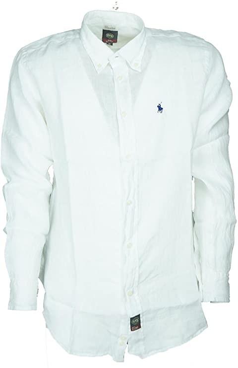 Camicia Puro Lino Manica Lunga Tipo's Taglie Forti - Blocco94