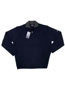Maglia U7661 OVER Mezza Zip Taglie Forti Sail Club by Vele dei Mari - Blocco94