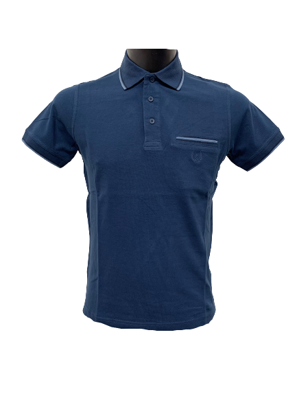 Polo Mezza Manica con Taschino 9006C Be Board Taglie Forti - Blocco94