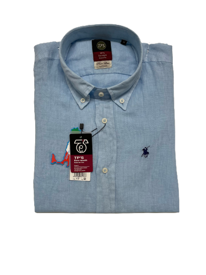 Camicia Puro Lino Manica Lunga Tipo's - Blocco94