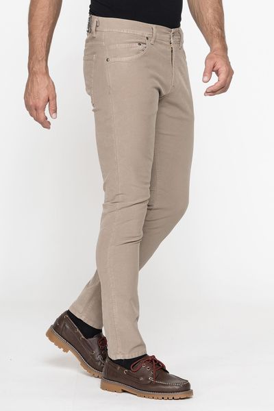 Jeans Fustagno Elasticizzato 700/9195A Moleskin Carrera Beige - Blocco94
