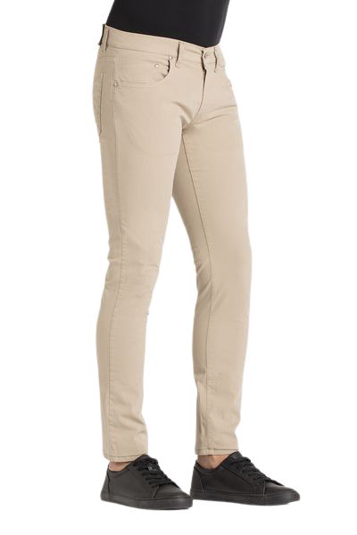 Jeans Carrera Tela Leggera Elasticizzata Slim 717/9167A Colore Beige Scuro - Blocco94