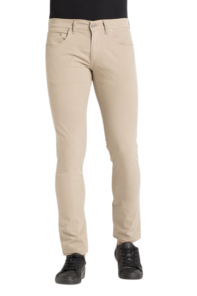 Jeans Carrera Tela Leggera Elasticizzata Slim 717/9167A Colore Beige Scuro - Blocco94