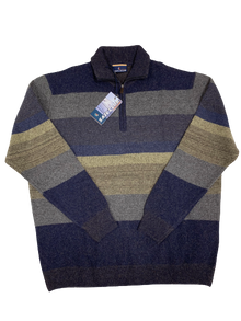 Maglia 4506 Mezza Zip Sail Club by Vele dei Mari Taglie Forti - Blocco94