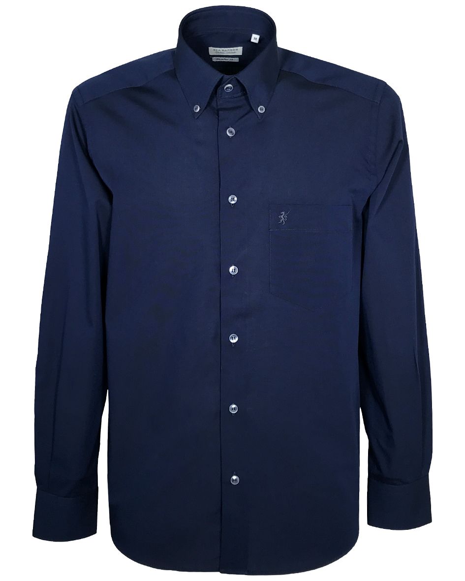 Camicia Valdes Manica Lunga Sea Barrier Taglie Forti - Blocco94
