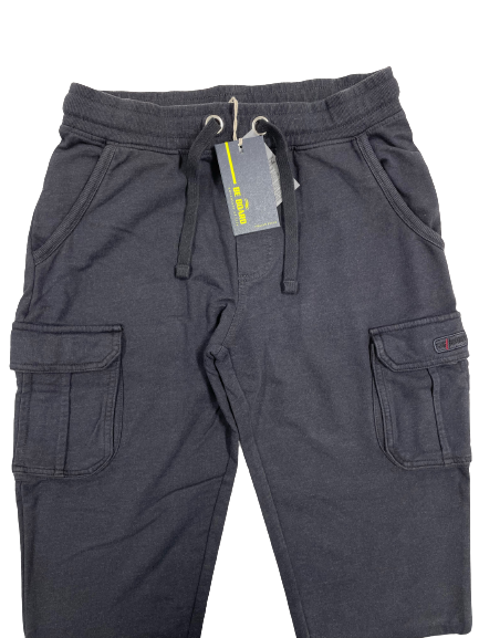 Pantalone in Felpa Leggera con Tascone 940 Be Board Blu Notte - Blocco94