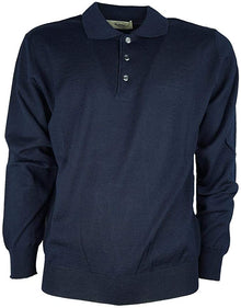 Polo Raipan 555 Over taglie Forti Blu - Blocco94