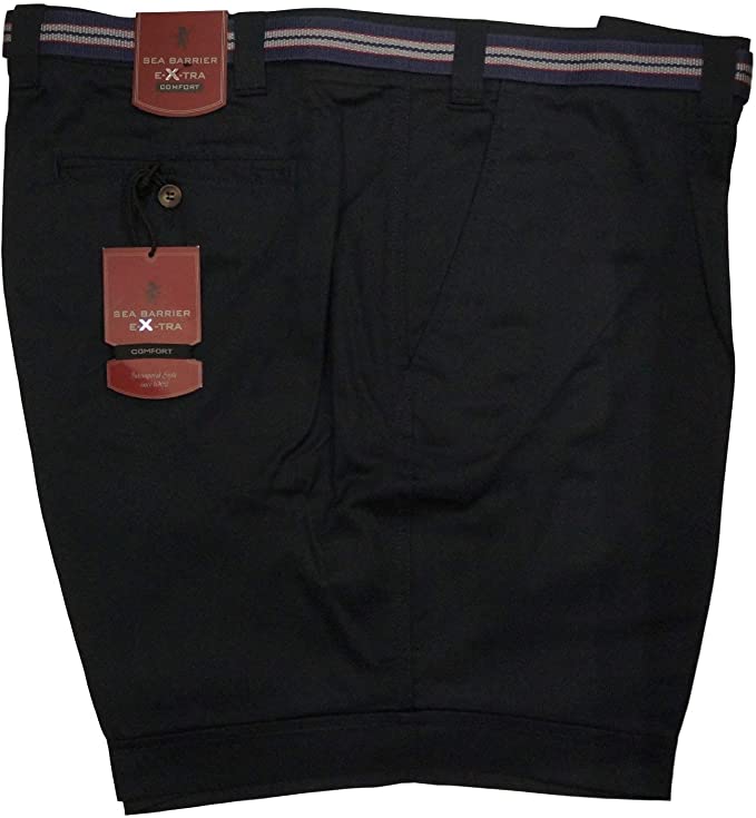 Bermuda in Cotone Garda Conf Sea Barrier Taglie Forti Blu - Blocco94