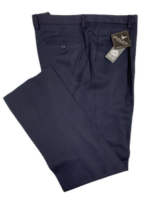 Pantalone Pura Lana Jaspè Classico con Pence Blu - Blocco94