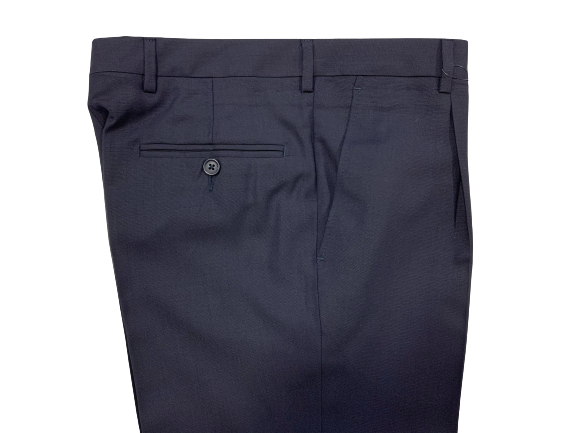 Pantalone Leggero con Pence in Poliestere e Viscosa Imagine - Blocco94