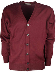 Cardigan  Raipan 559 Over taglie Forti Bordeaux - Blocco94