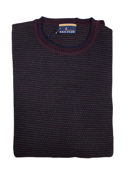 Maglia 6510 Girocollo Sail Club by Vele dei Mari Taglie Forti - Blocco94