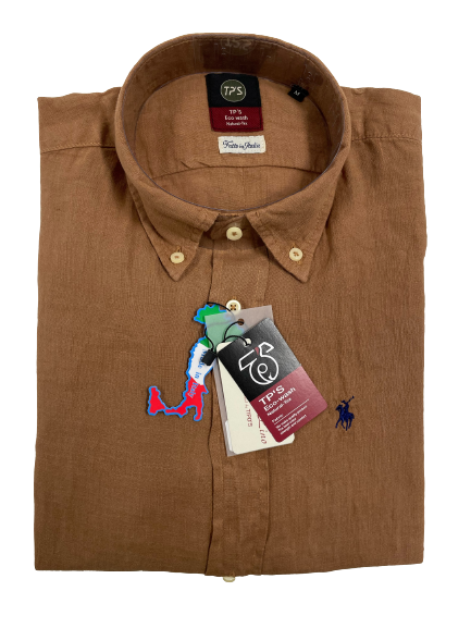 Camicia Puro Lino Manica Lunga Tipo's - Blocco94