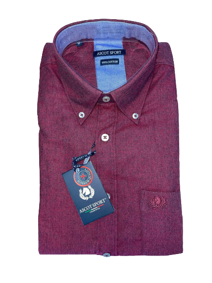 Camicia in Flanella Manica Lunga Ascot Colore 06 - Blocco94