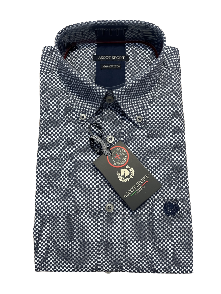 Camicia Manica Lunga Ascot Colore 01 - Blocco94