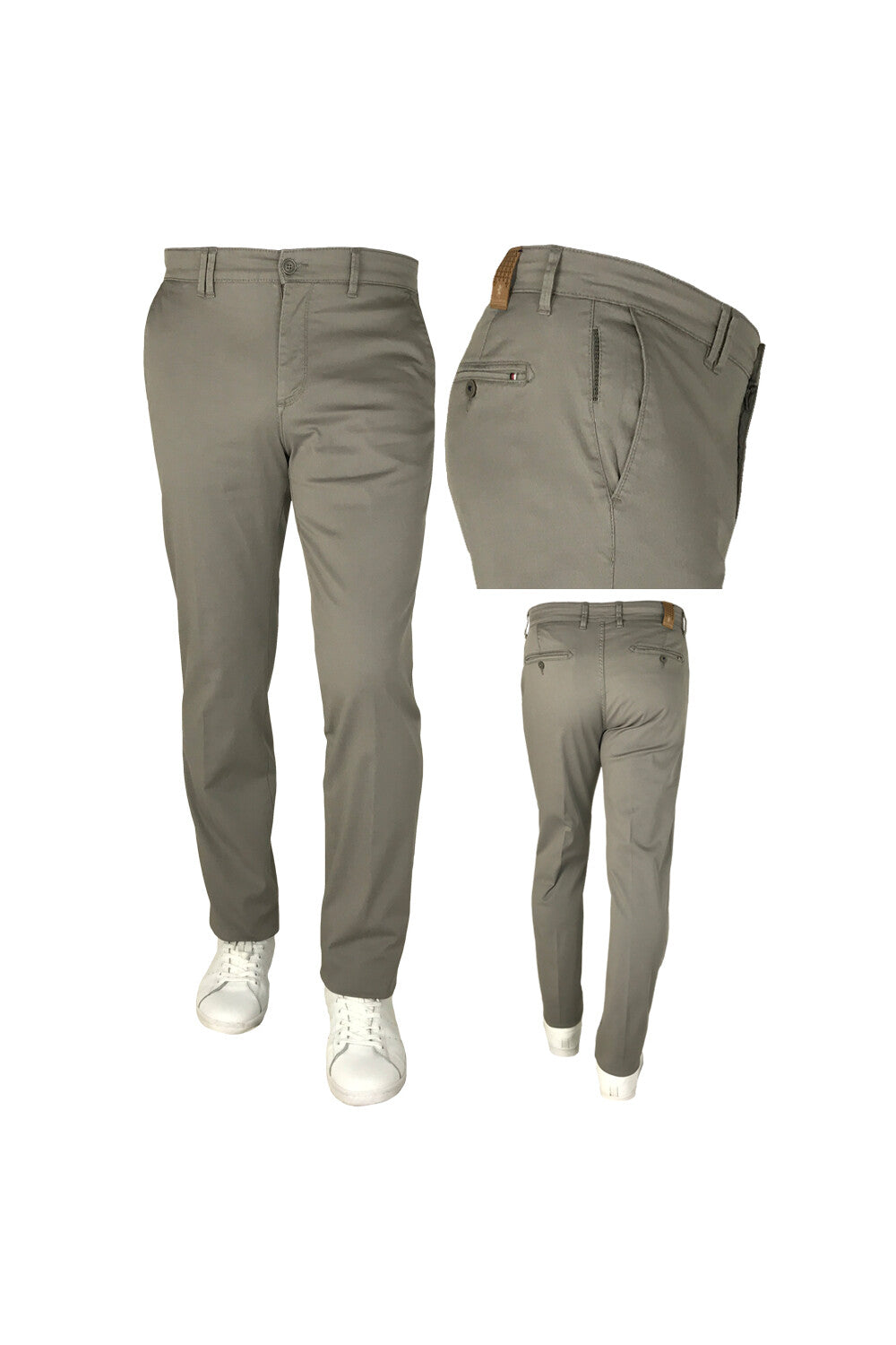 Pantalone Cuba Conf Sea Barrier Taglie Forti Grigio - Blocco94