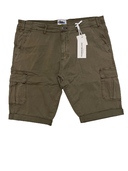 Bermuda Tasconato Giovane FMST6026 Taglie Forti Frankie Malone - Blocco94