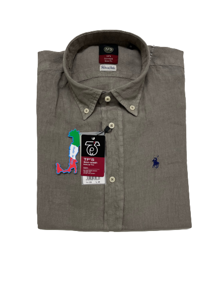 Camicia Puro Lino Manica Lunga Tipo's - Main Image