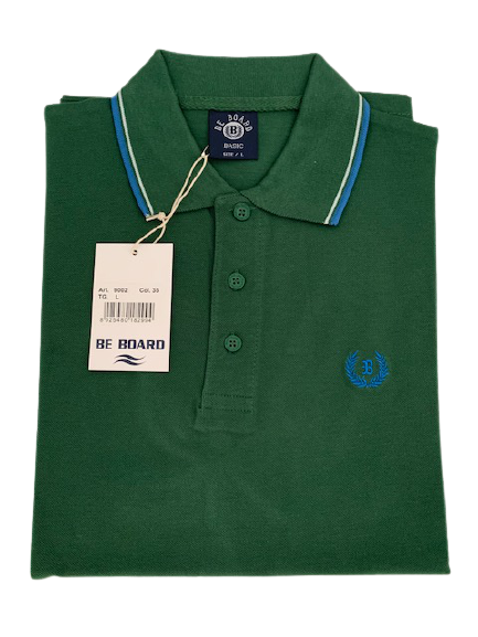 Polo Mezza Manica 9002C Be Board Taglie Forti - Blocco94