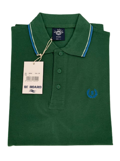 Polo Mezza Manica 9002C Be Board Taglie Forti - Blocco94