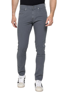 Jeans Carrera Tela Leggera Elasticizzata Slim 717/9167A Colore Grigio - Blocco94